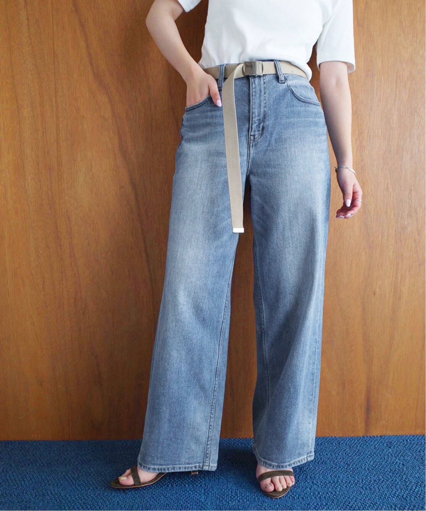 Healthy DENIM / ヘルシーデニム ワイドデニム H87230503（デニム 