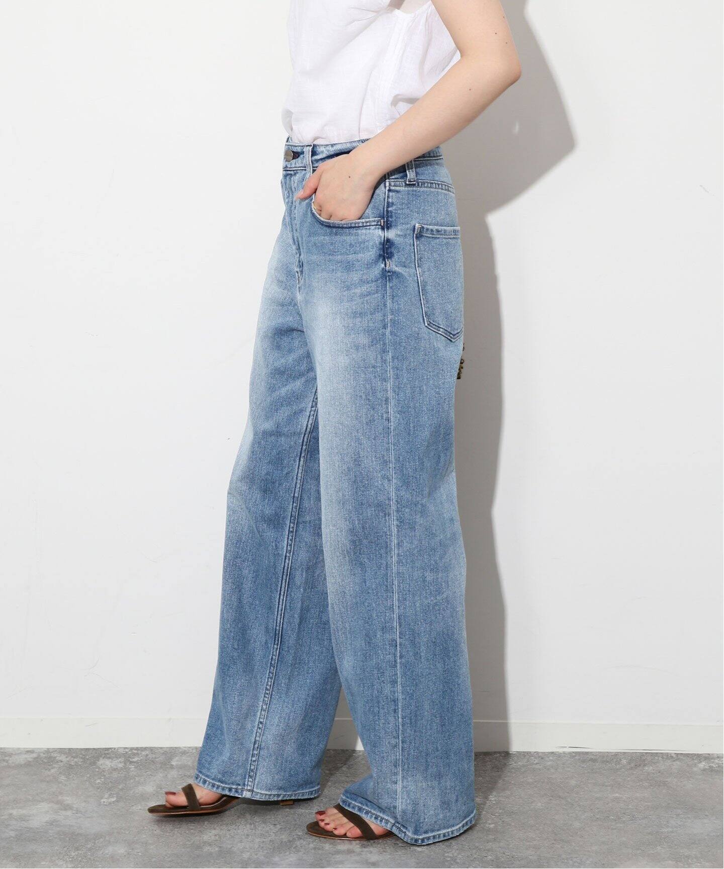 Healthy DENIM / ヘルシーデニム ワイドデニム H87230503（デニム 