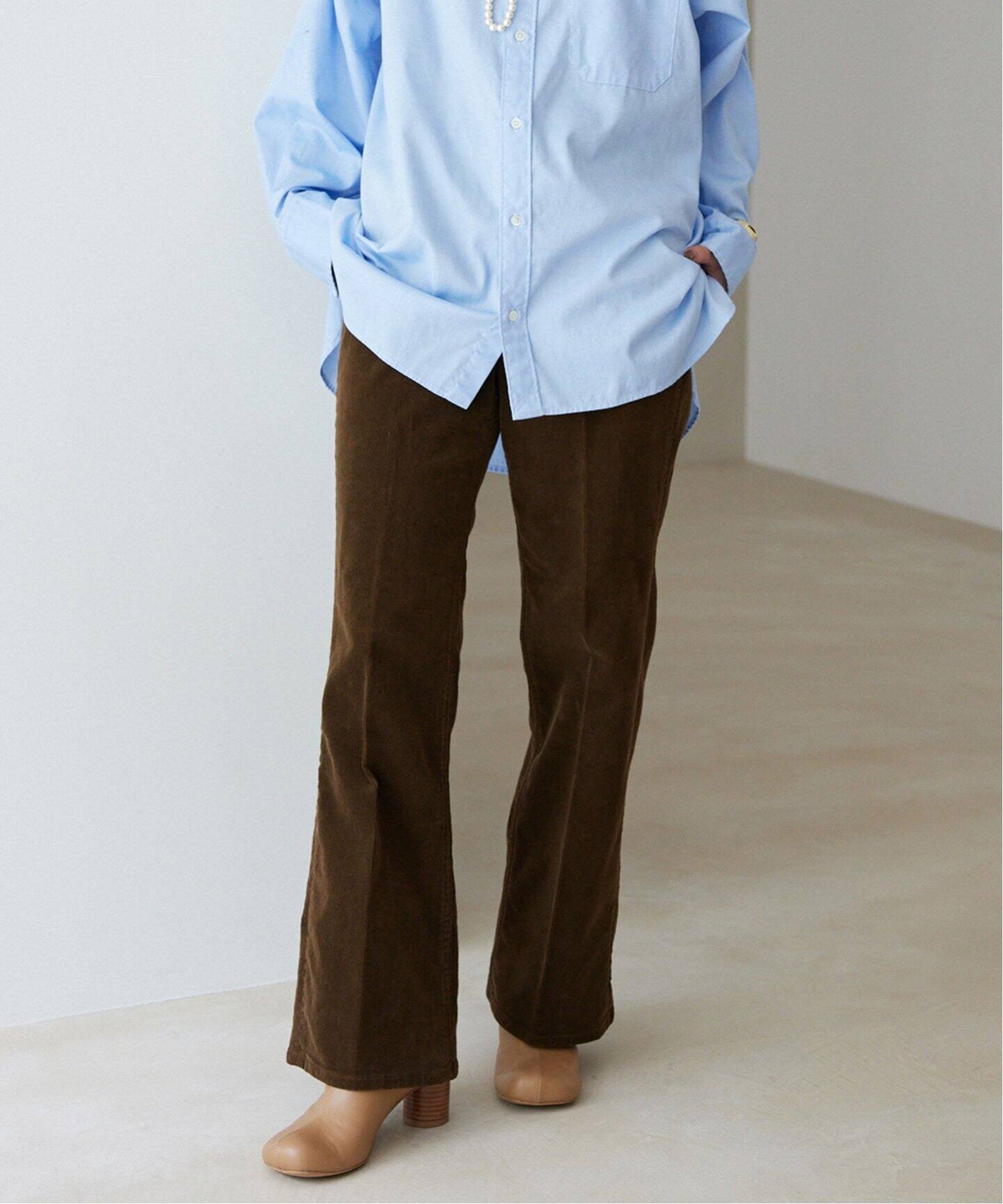 Healthy denim SLOBE別注 コーデュロイフレアパンツ LOUTS（スラックス 