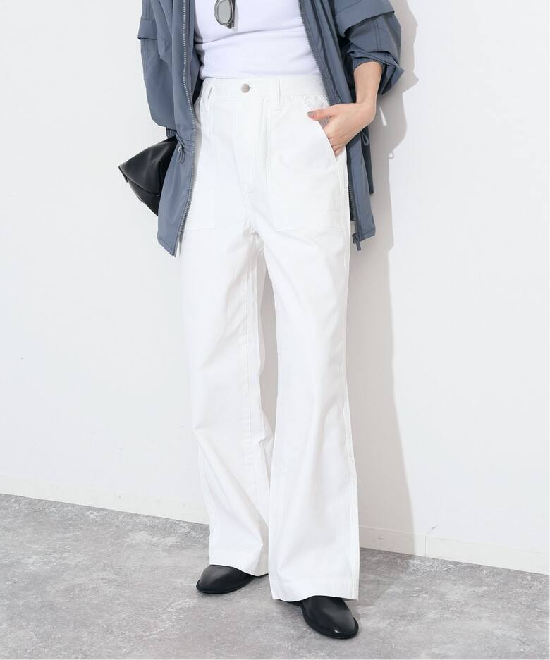 Healthy DENIM SLOBE別注 バックサテンワイドパンツ H652399I03 