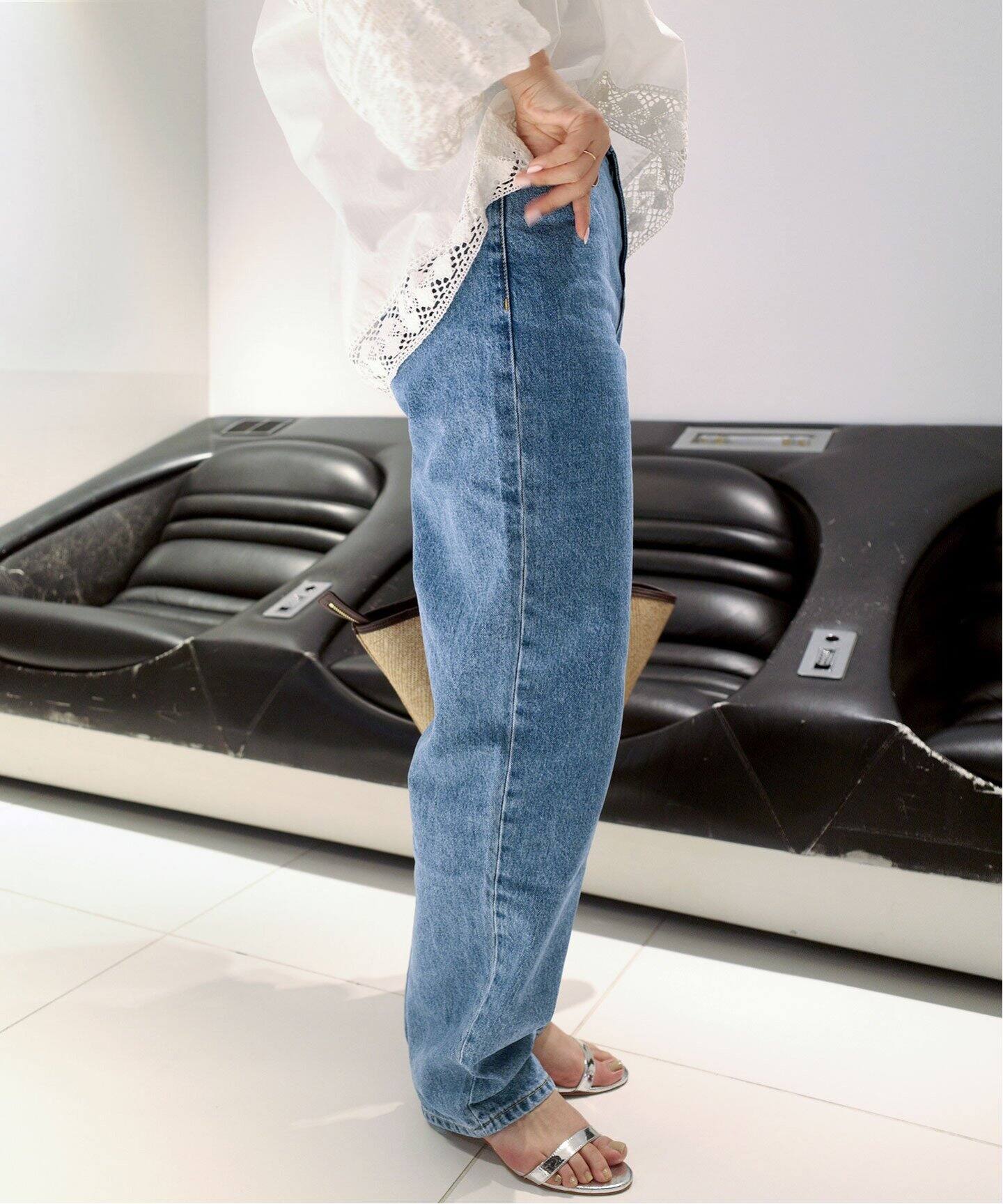 AMOMENTO / アモーメント】 デニムパンツ（デニムパンツ・ジーンズ  