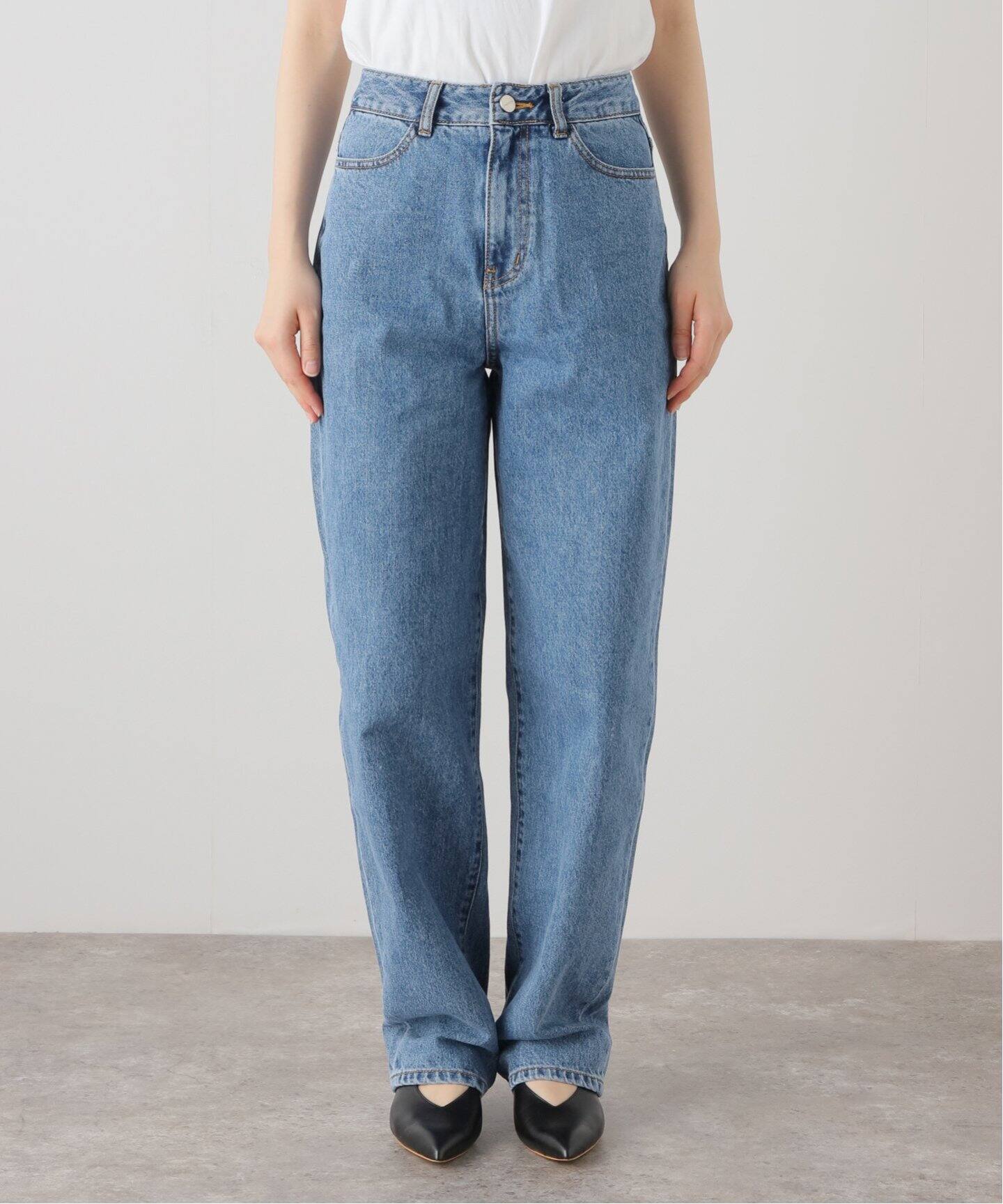 AMOMENTO / アモーメント】 デニムパンツ（デニムパンツ・ジーンズ  