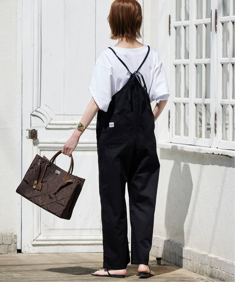 WEB限定/追加》【LEE /リー】SLOBE別注 キャミソールサロペット  