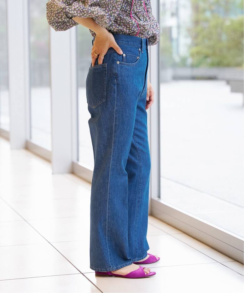 IENA LA BOUCLE デニムフレア5PKパンツ（デニムパンツ・ジーンズ  