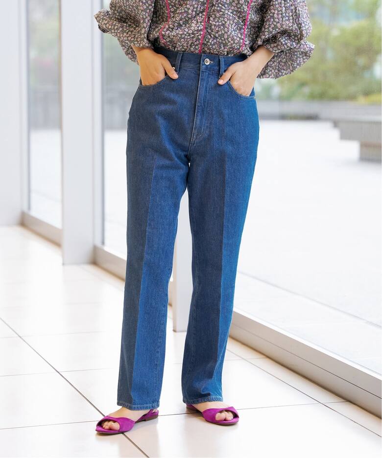 IENA LA BOUCLE デニムフレア5PKパンツ（デニムパンツ・ジーンズ  