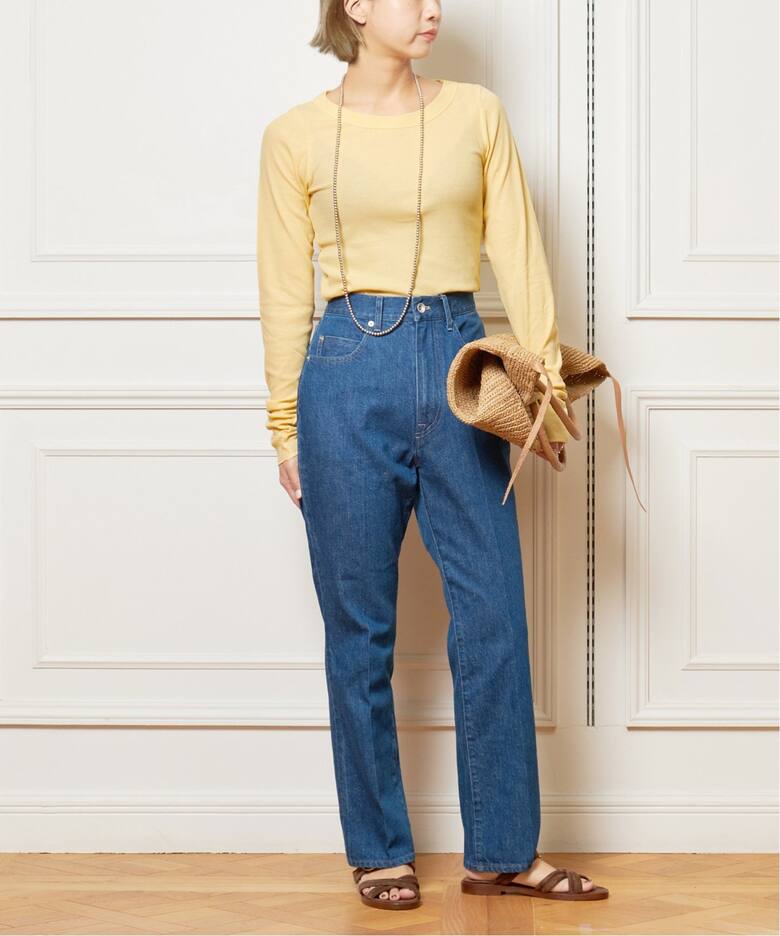 IENA LA BOUCLE デニムフレア5PKパンツ（デニムパンツ・ジーンズ  