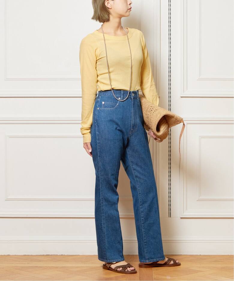 IENA LA BOUCLE デニムフレア5PKパンツ（デニムパンツ・ジーンズ  