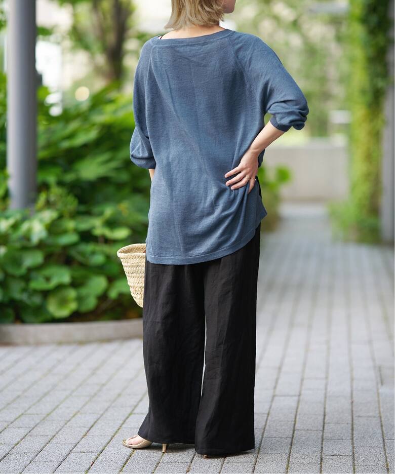 IENA LA BOUCLE リネンブロードイージーパンツ（その他パンツ）｜IENA  