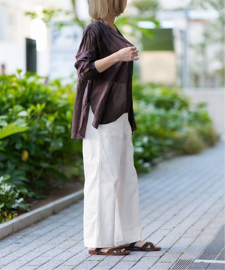 IENA LA BOUCLE カツラギオーバーパンツ（その他パンツ）｜IENA 