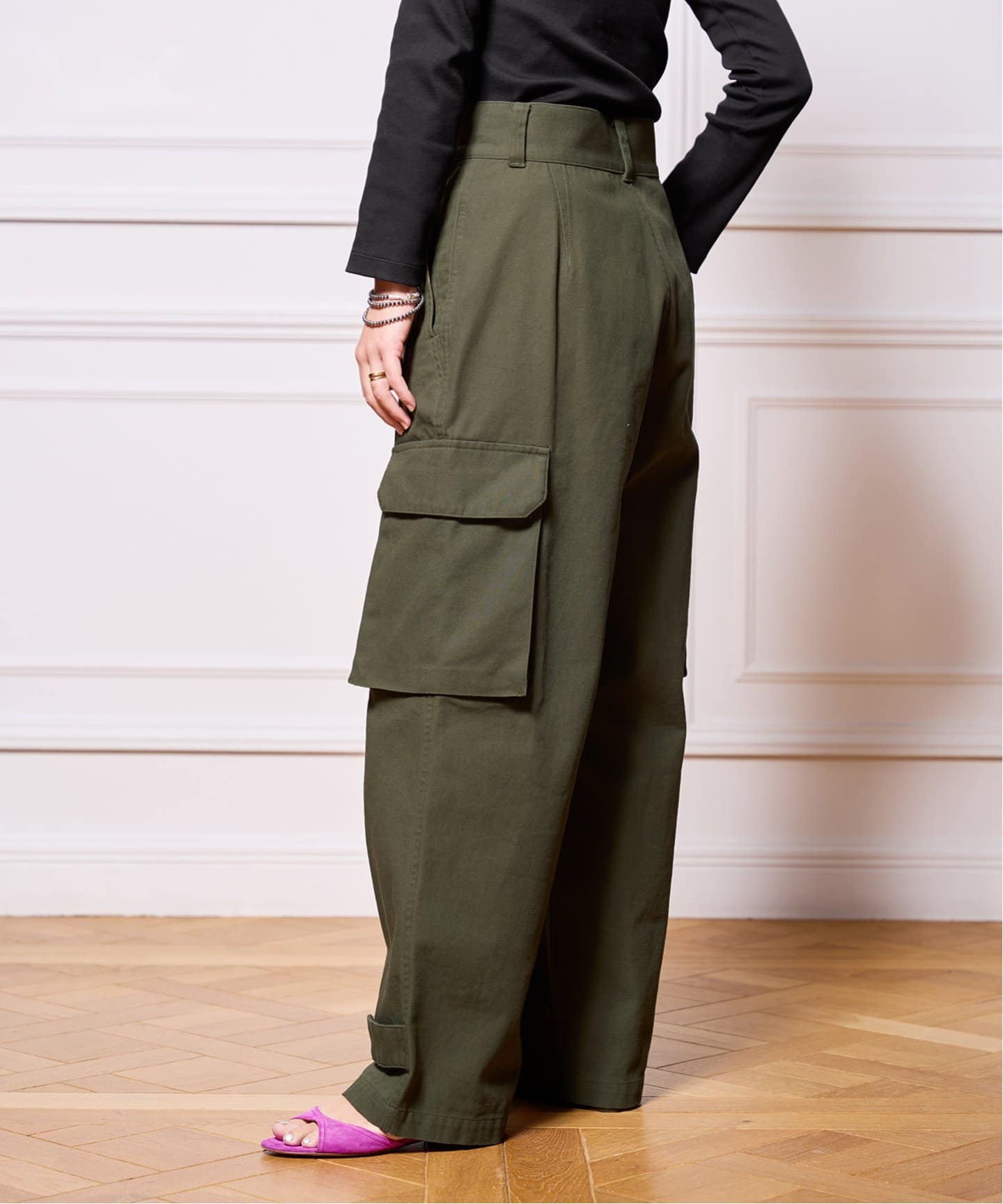 IENA LA BOUCLE ドライダック カーゴパンツ（カーゴパンツ）｜IENA