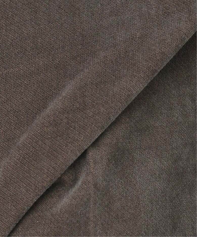 追加》IENA LA BOUCLE ベルベットテーパードパンツ2（スラックス  