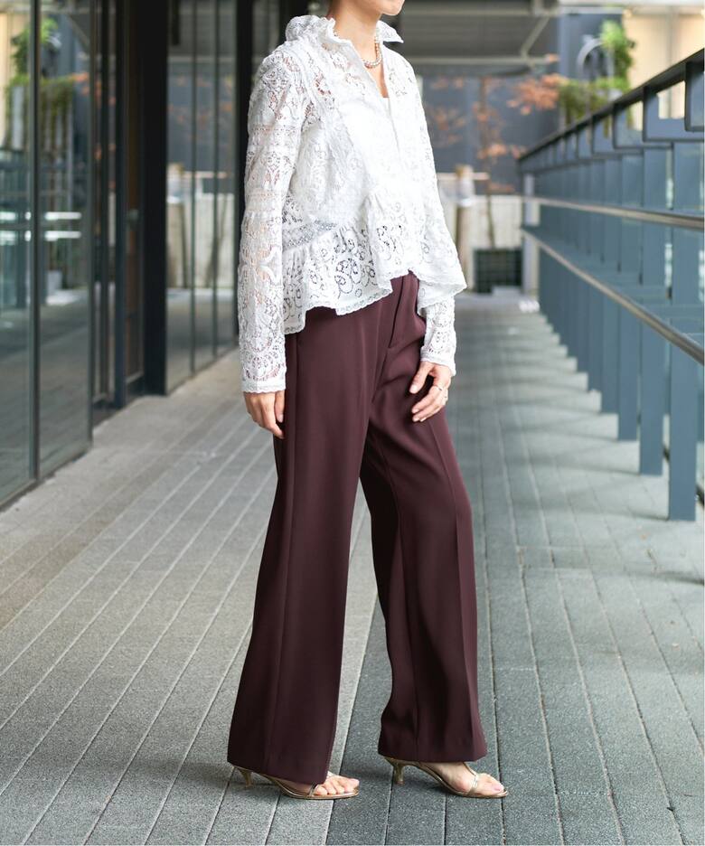 IENA LA BOUCLE デイリースラックス（スラックス）｜IENA（イエナ）の  