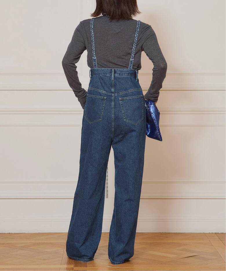 追加》IENA LA BOUCLE ハイエストウエストデニムパンツ2（デニムパンツ 
