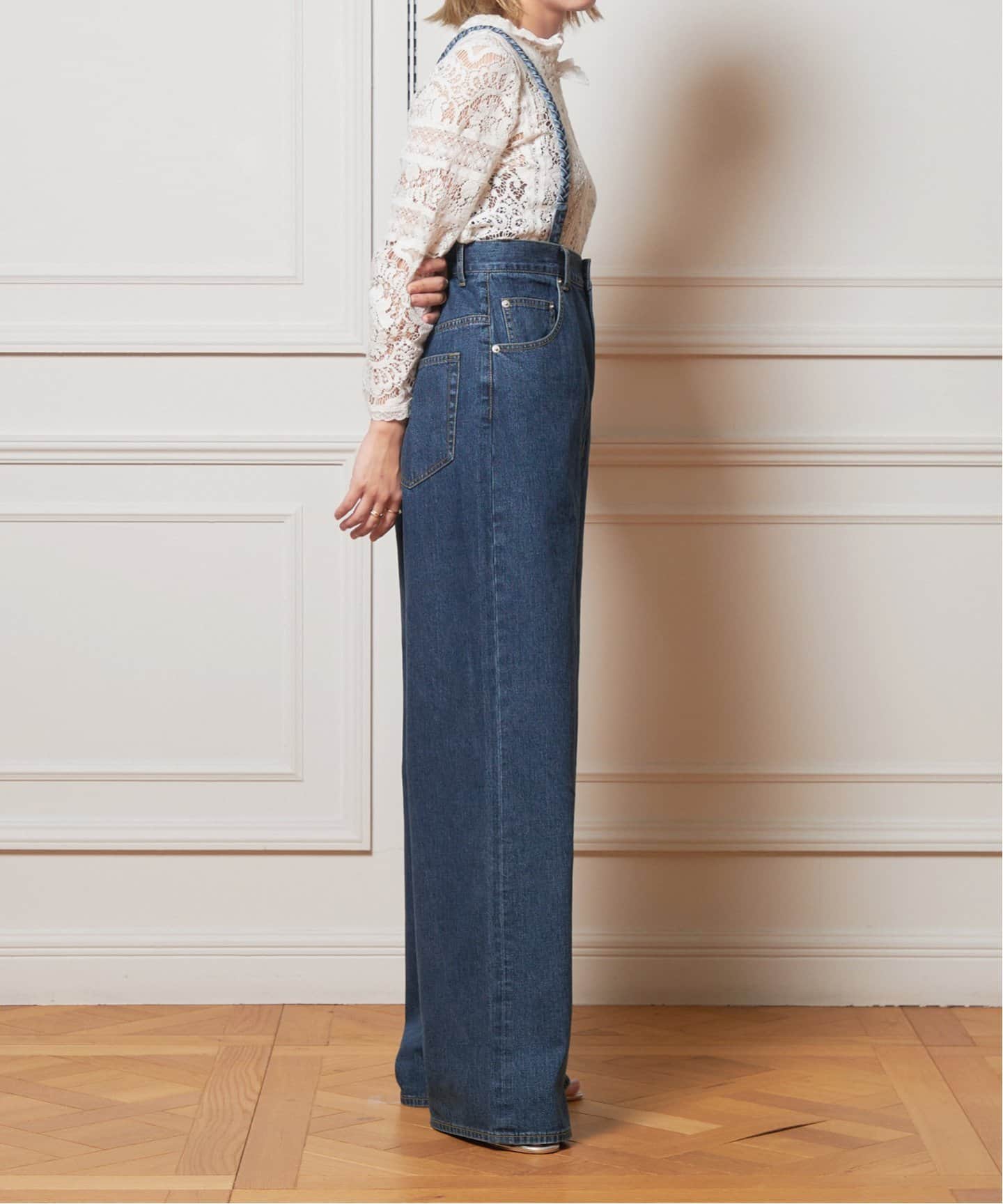 新品 IENA LA BOUCLE ハイエストウエストデニムパンツ38 追加》IENA LA BOUCLE ハイエストウエストデニムパンツ2（デニム