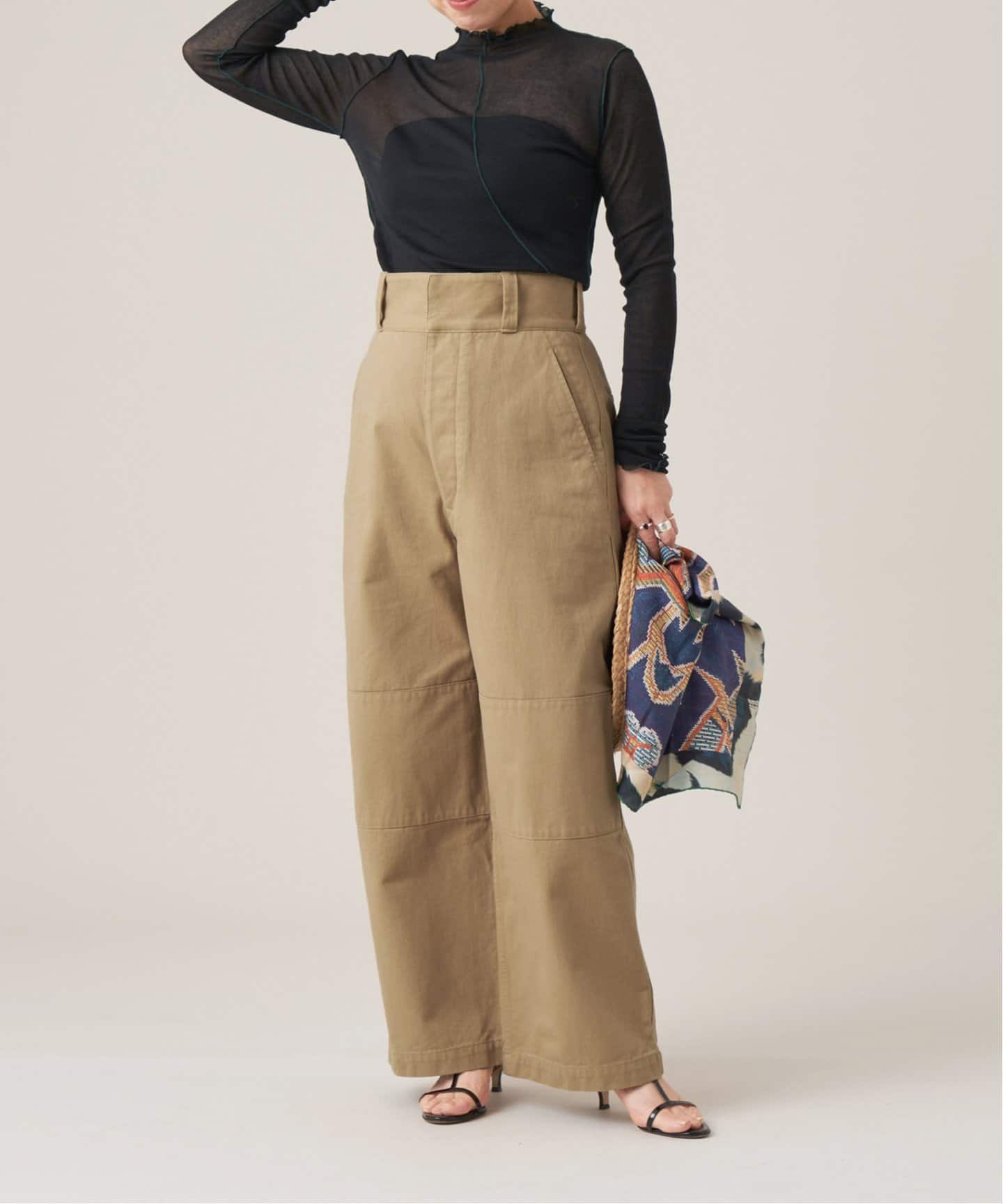 新品IENA IENA LA BOUCLE ジーンズ デニム デニムパンツ ストレートカラー