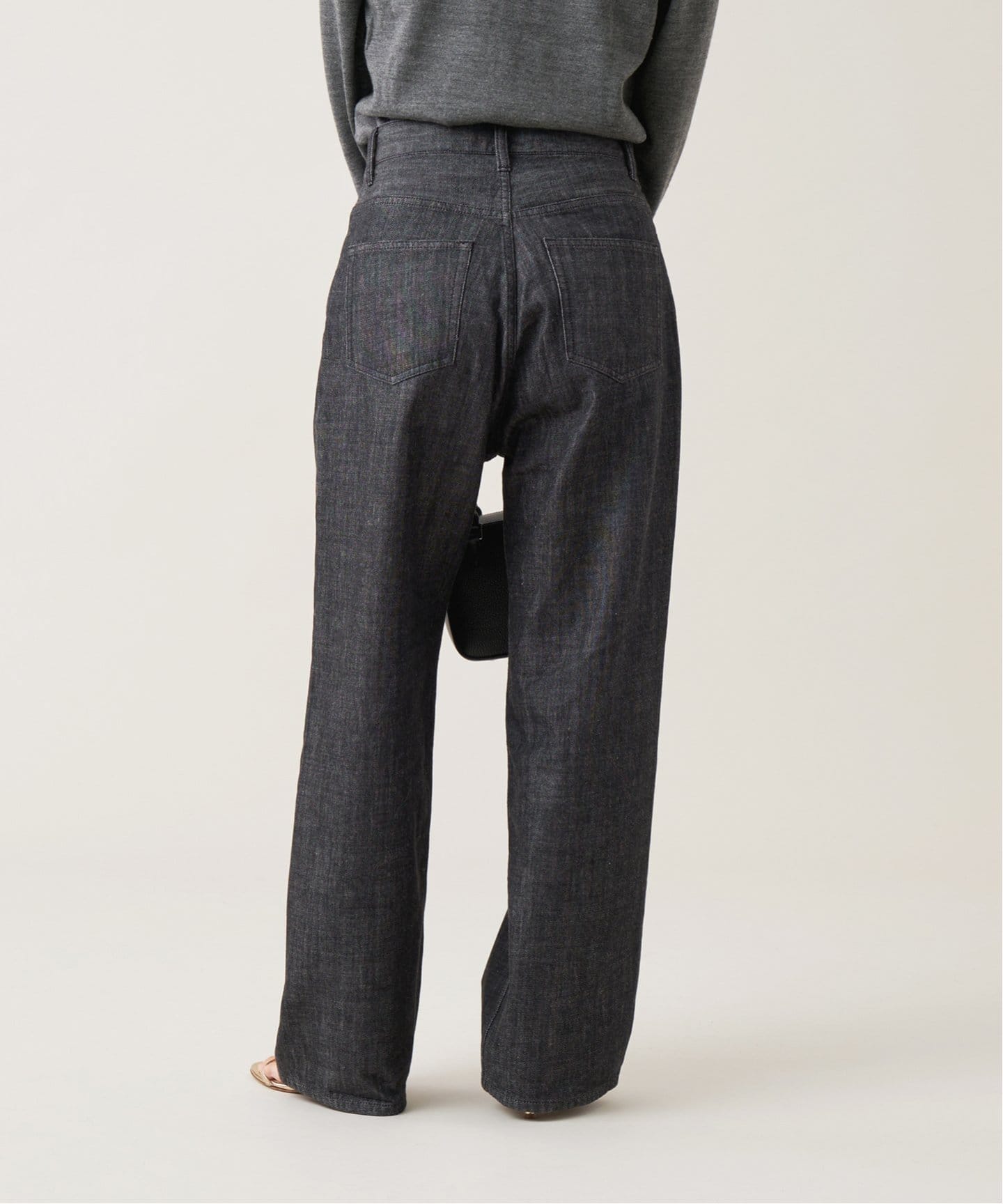 IENA LA BOUCLE ストレートカラーデニムパンツ（デニムパンツ