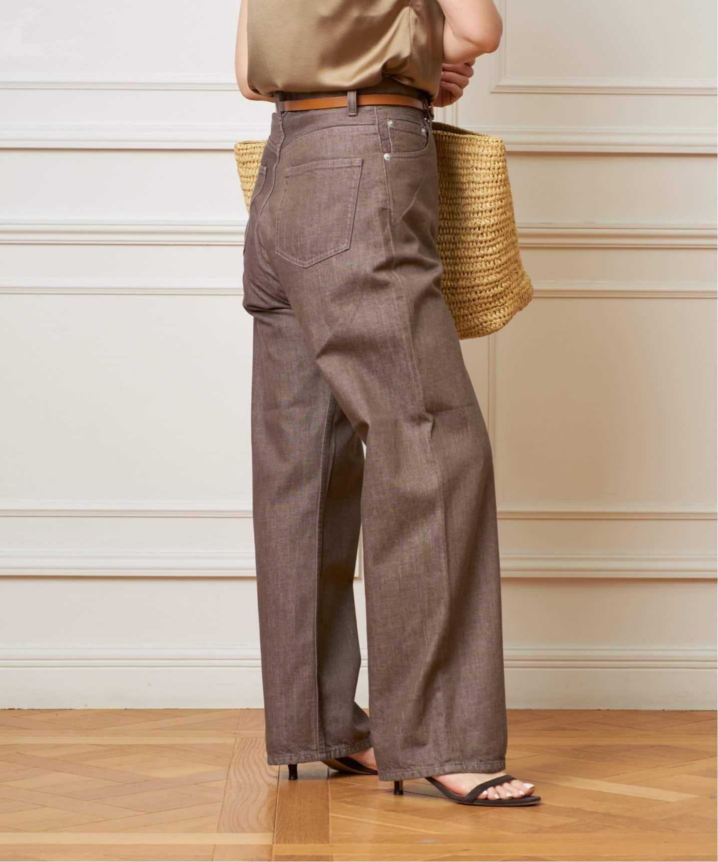 IENA イエナ ベロアデニムパンツ サイズ40 新品未使用タグ付き IENA イエナ ベロアデニムパンツ サイズ40 新品未使用タグ付き IENA