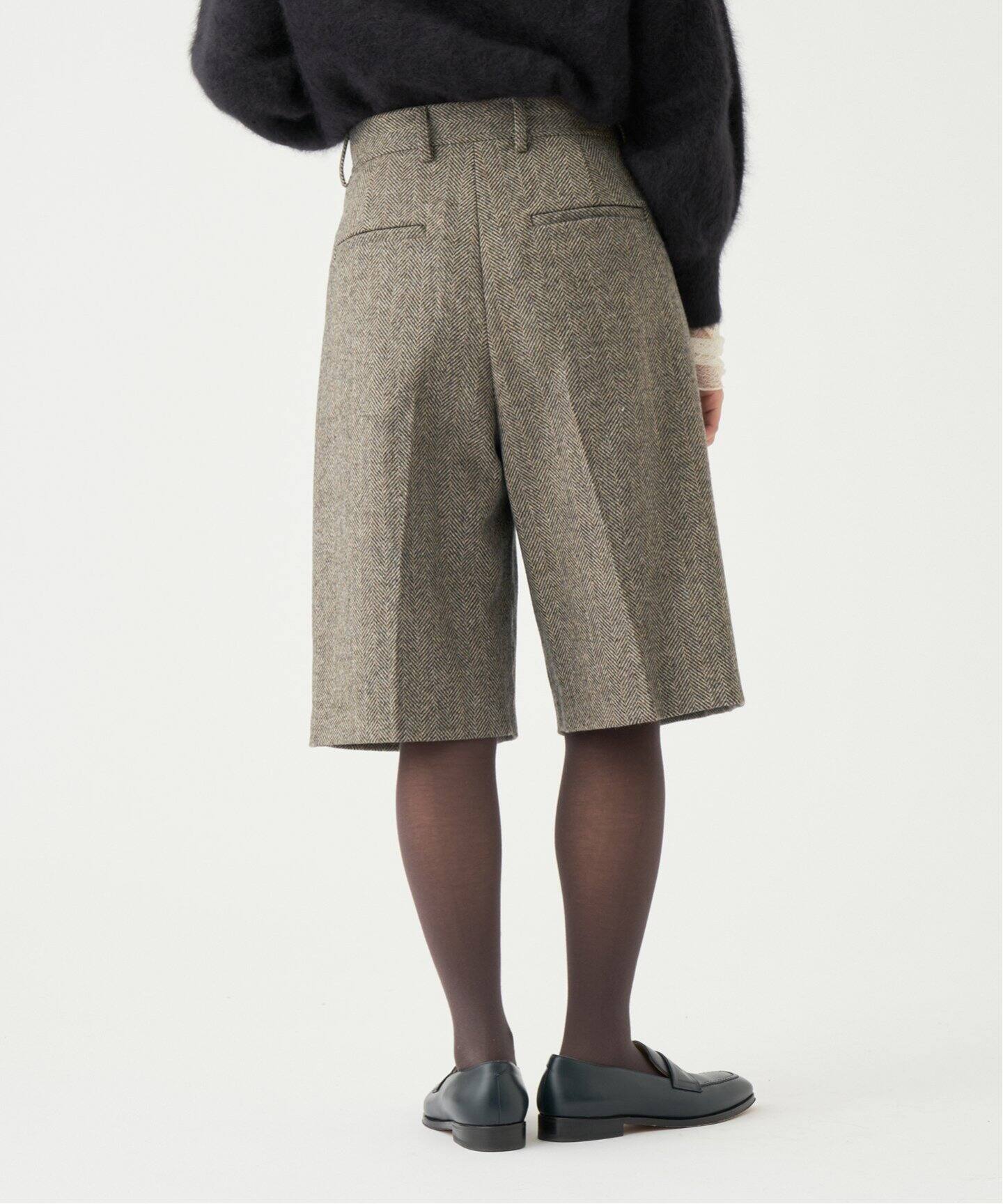 IENA LA BOUCLE MOON ツイードショートパンツ（ショート・ハーフパンツ