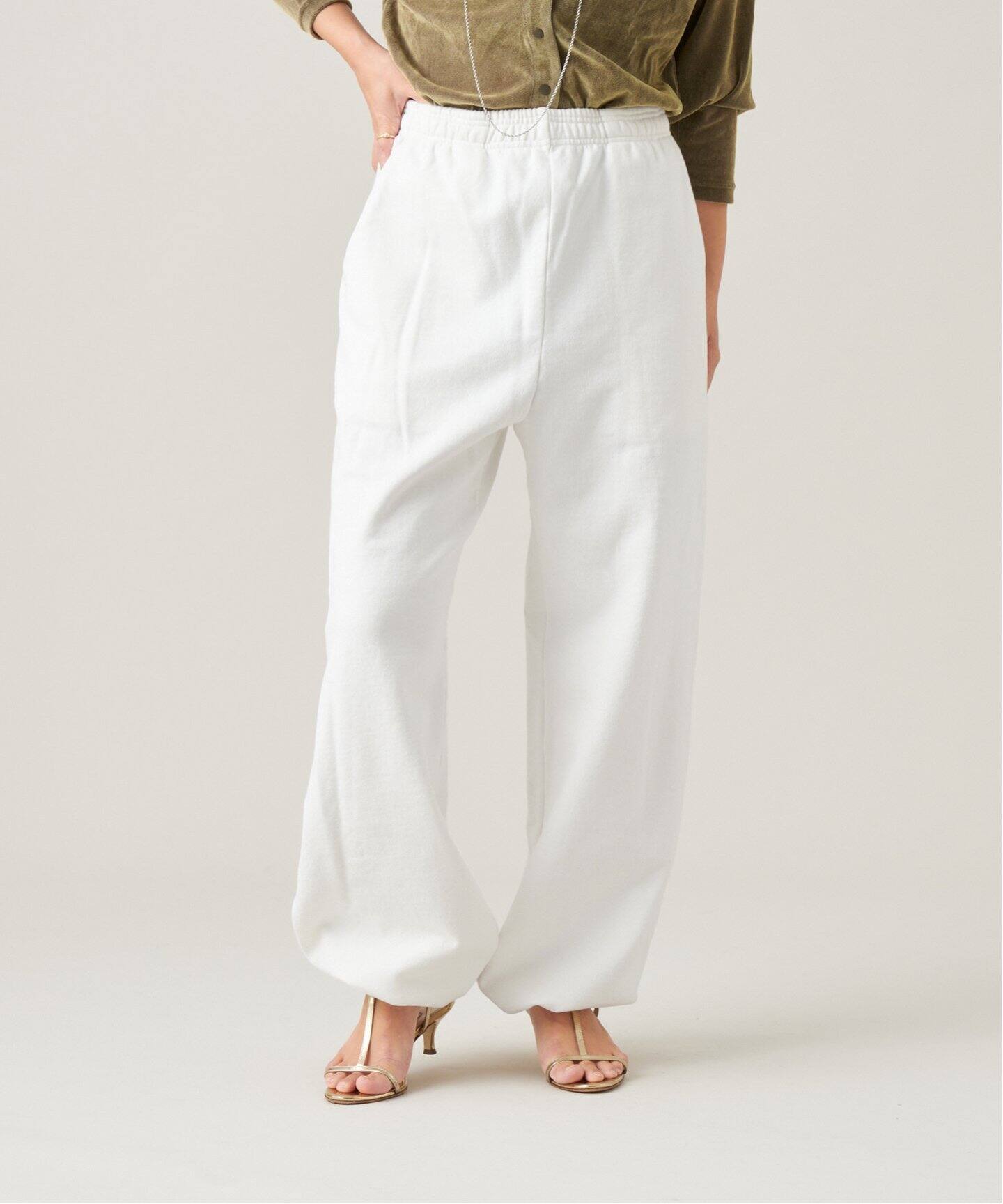 IENA LA BOUCLE クラシックスウェットパンツ　グレー36サイズ IENA LA BOUCLE スウェットパンツ ジャージ クラシック