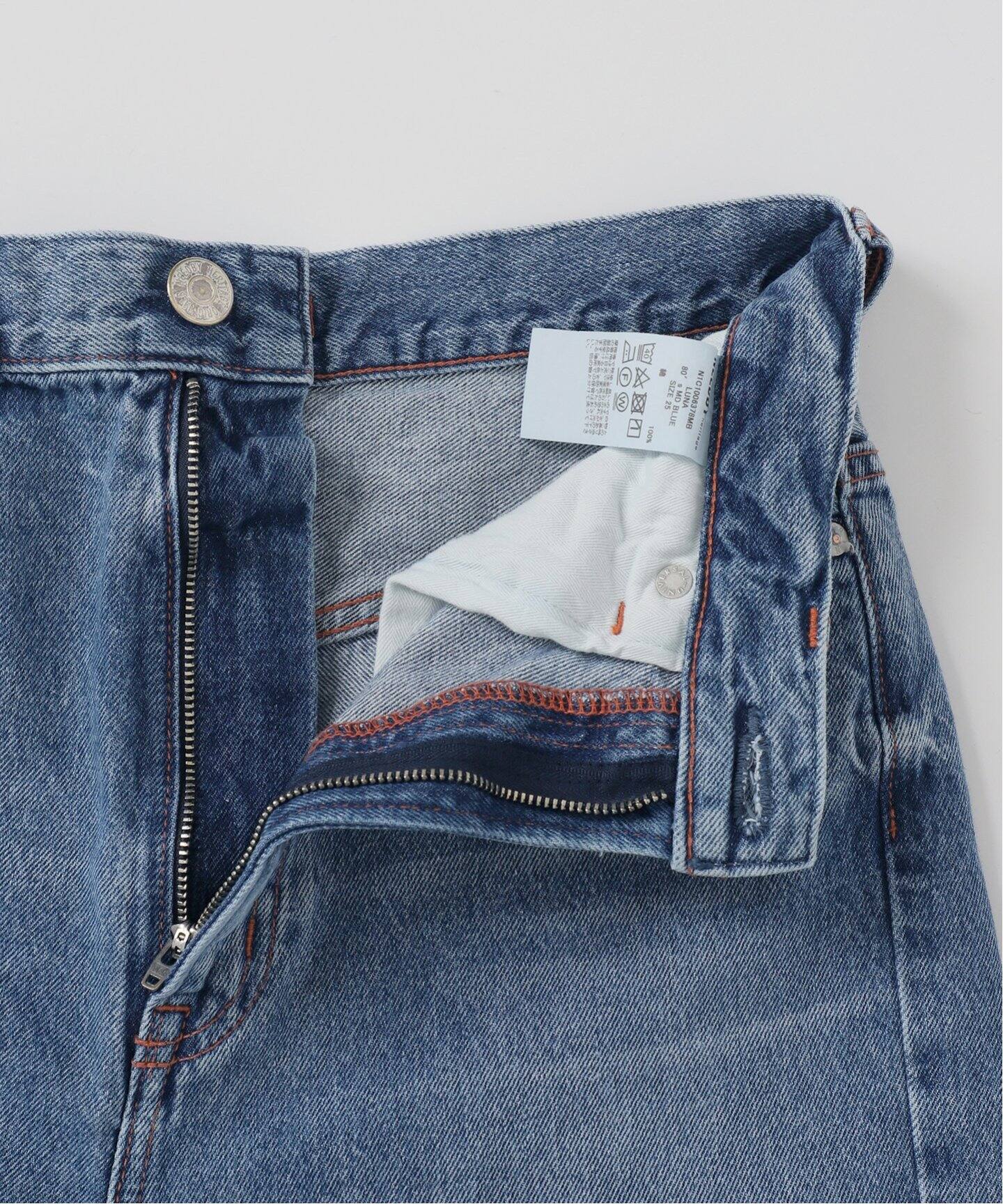 NEEDBY heritage/ニードバイヘリテージ】LUNA 80s MD BLUE デニム 