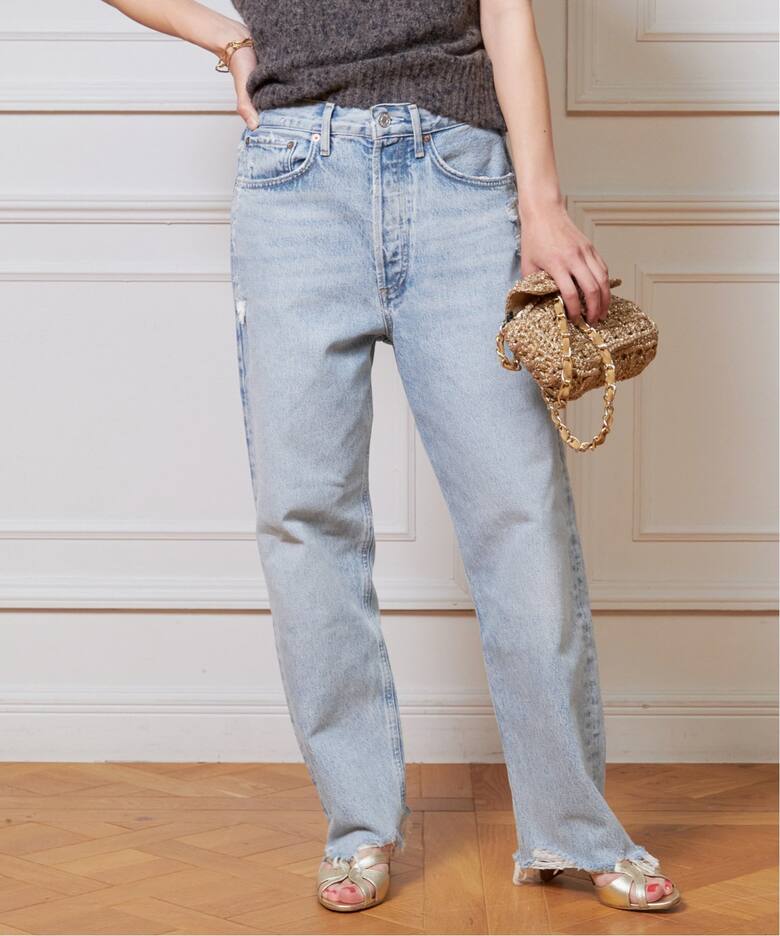 AGOLDE/エーゴールドイー 90s crop デニムパンツ A173-1206（デニム  