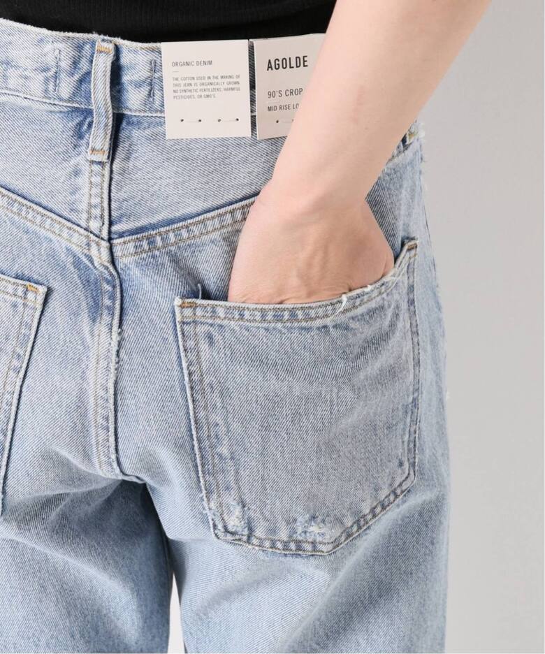 AGOLDE/エーゴールドイー 90s crop デニムパンツ A173-1206（デニム 