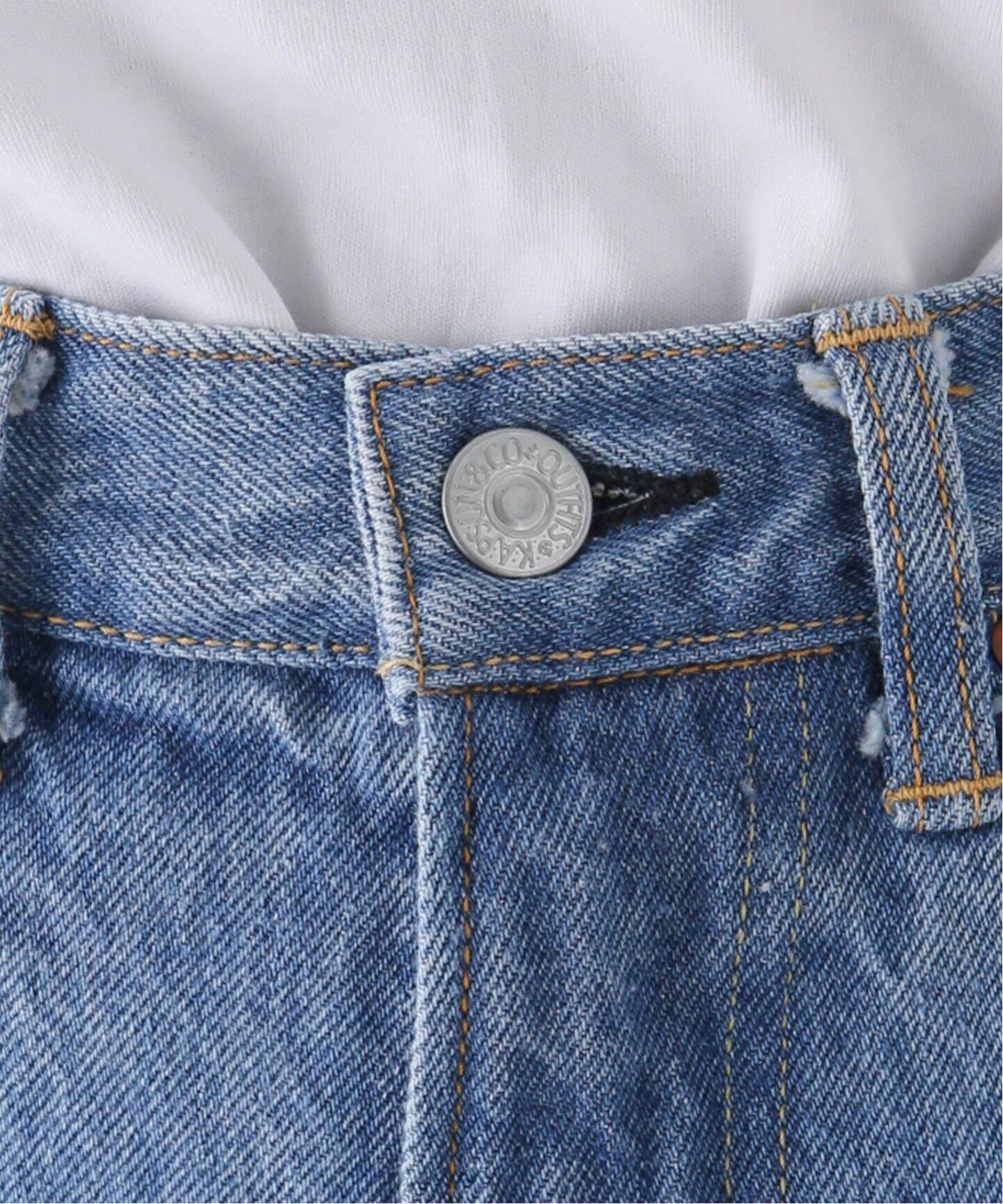 IENA 【KAPTAIN SUNSHINE】Denim パンツ KAPTAIN SUNSHINE】Skate Shoecut Denim パンツ（デニムパンツ