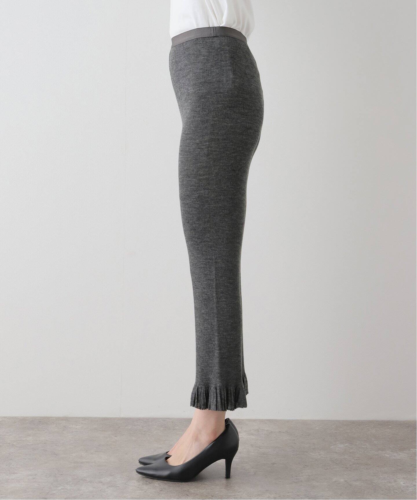 babaco/ババコ Fine Wool Ribbed パンツ BA01-LI104（その他パンツ 