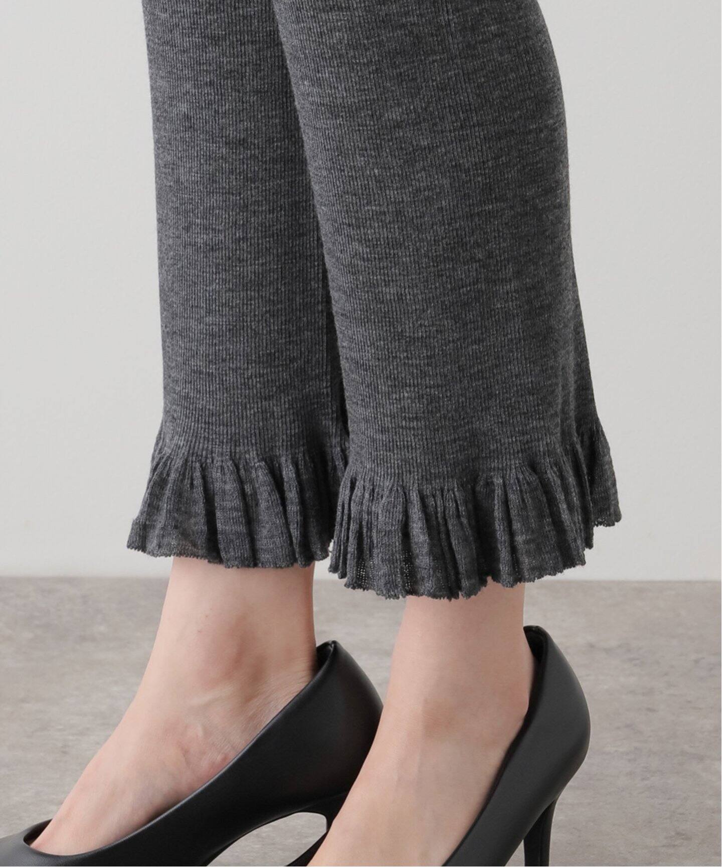 babaco/ババコ Fine Wool Ribbed パンツ BA01-LI104（その他パンツ 
