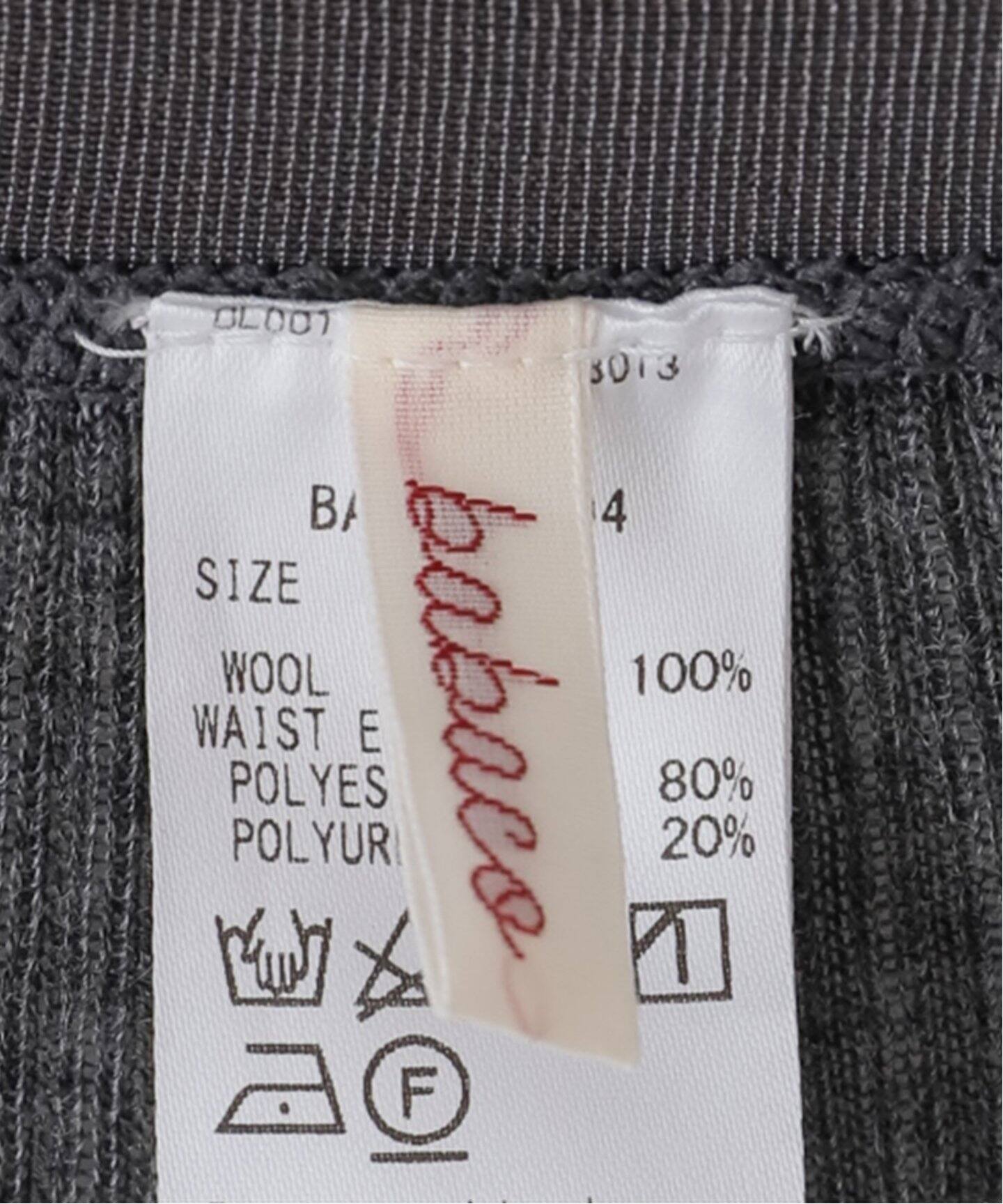 babaco/ババコ Fine Wool Ribbed パンツ BA01-LI104（その他パンツ 