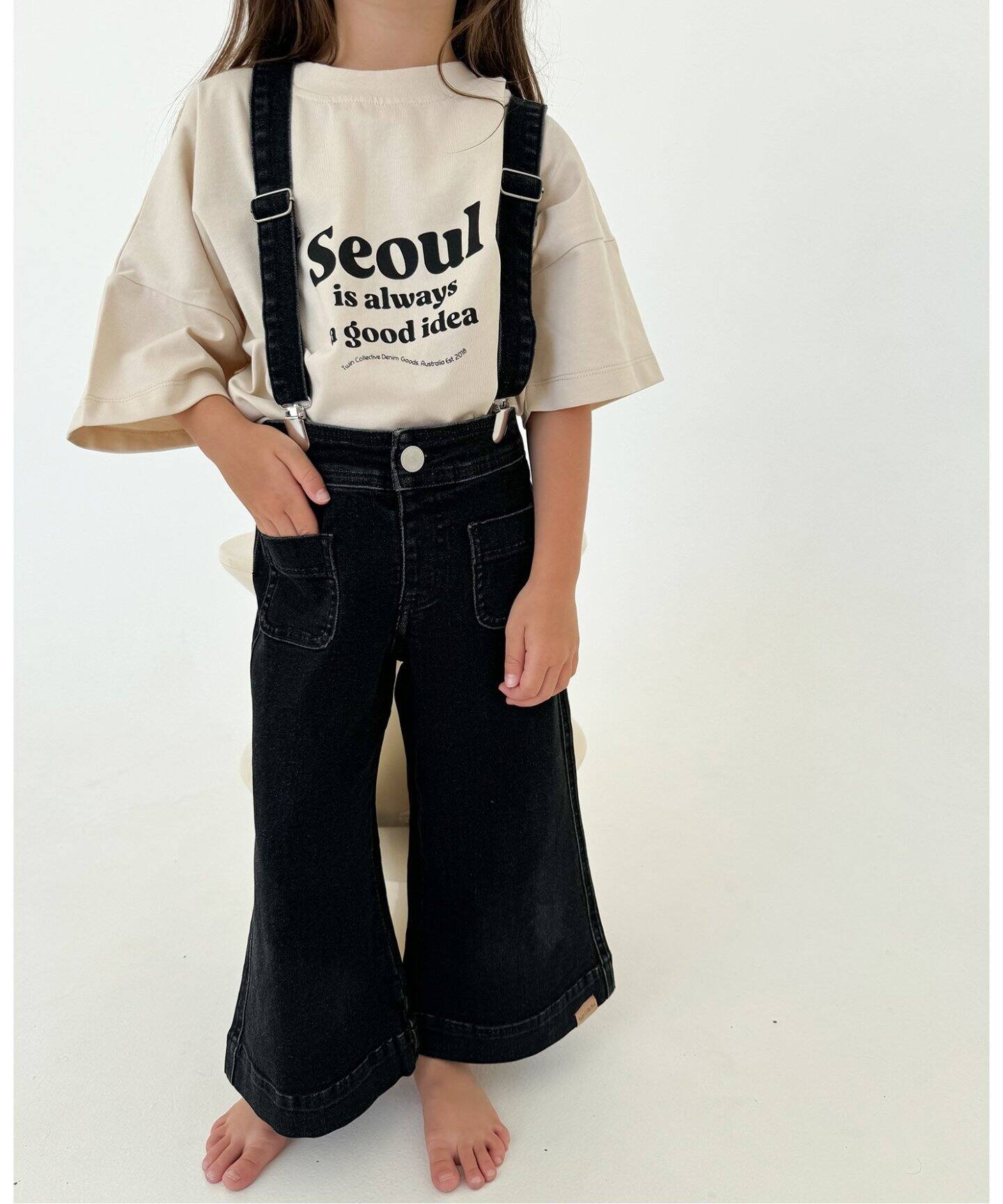 TWIN COLLECTIVE/ツインコレクティブ】JANE JEAN(3Y-10Y)（キッズ 