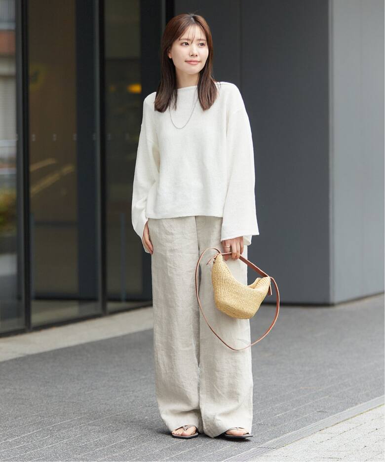 Washer Linen Relax パンツ（その他パンツ）｜Plage（プラージュ）の  