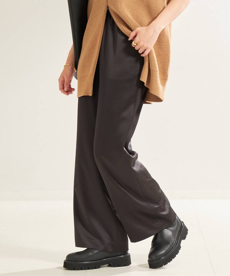 Satin Relax パンツ（その他パンツ）｜Plage（プラージュ）の通販  