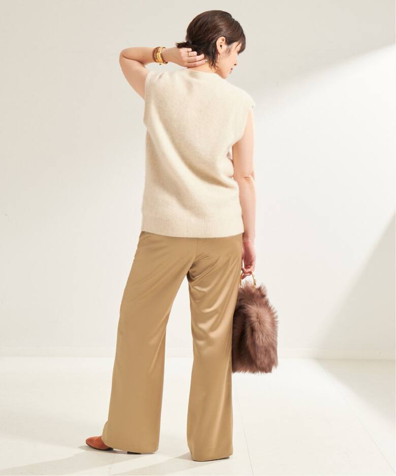 Satin Relax パンツ（その他パンツ）｜Plage（プラージュ）の通販  