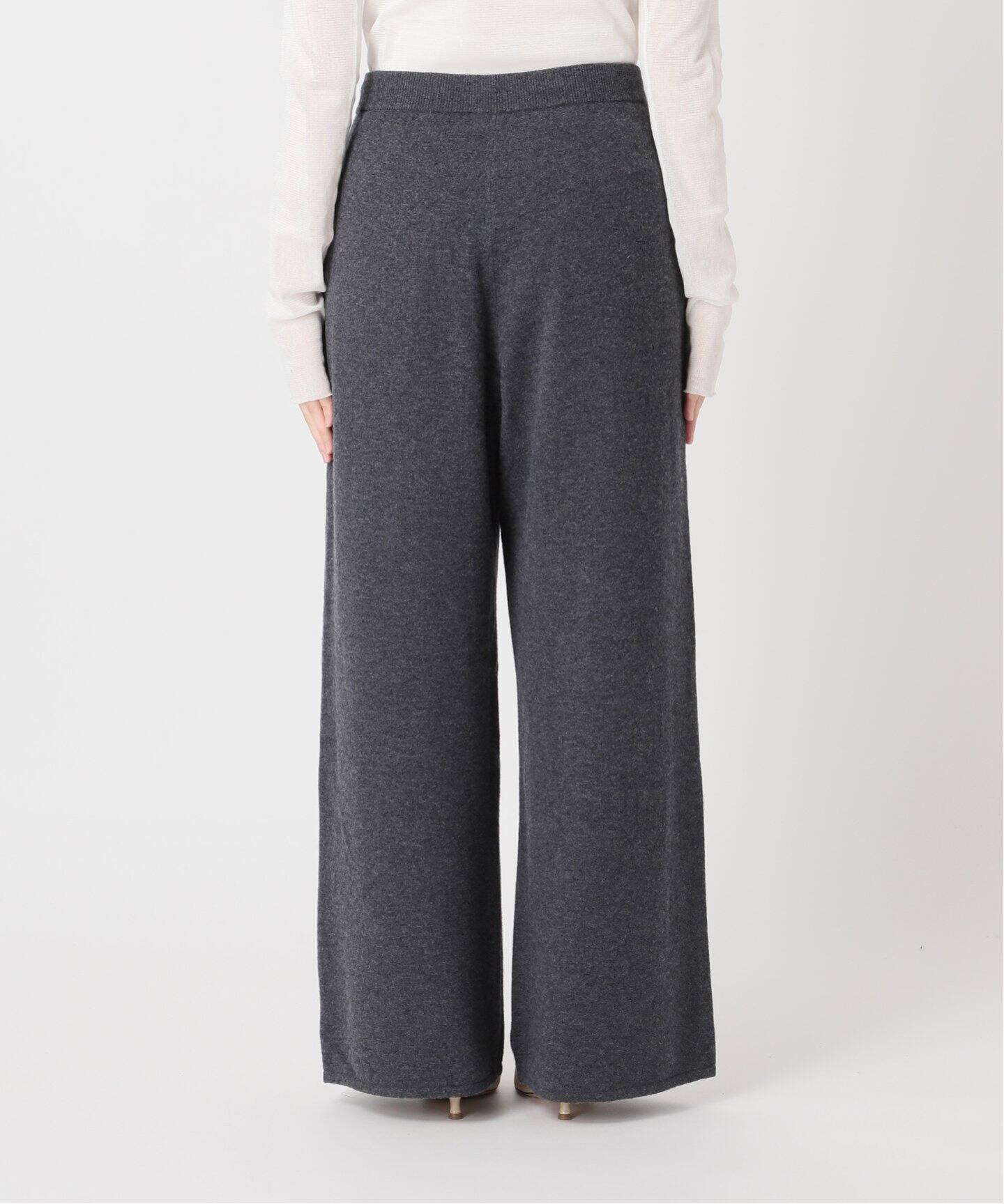 Wide Straight ニット パンツ（その他パンツ）｜Plage（プラージュ）の  