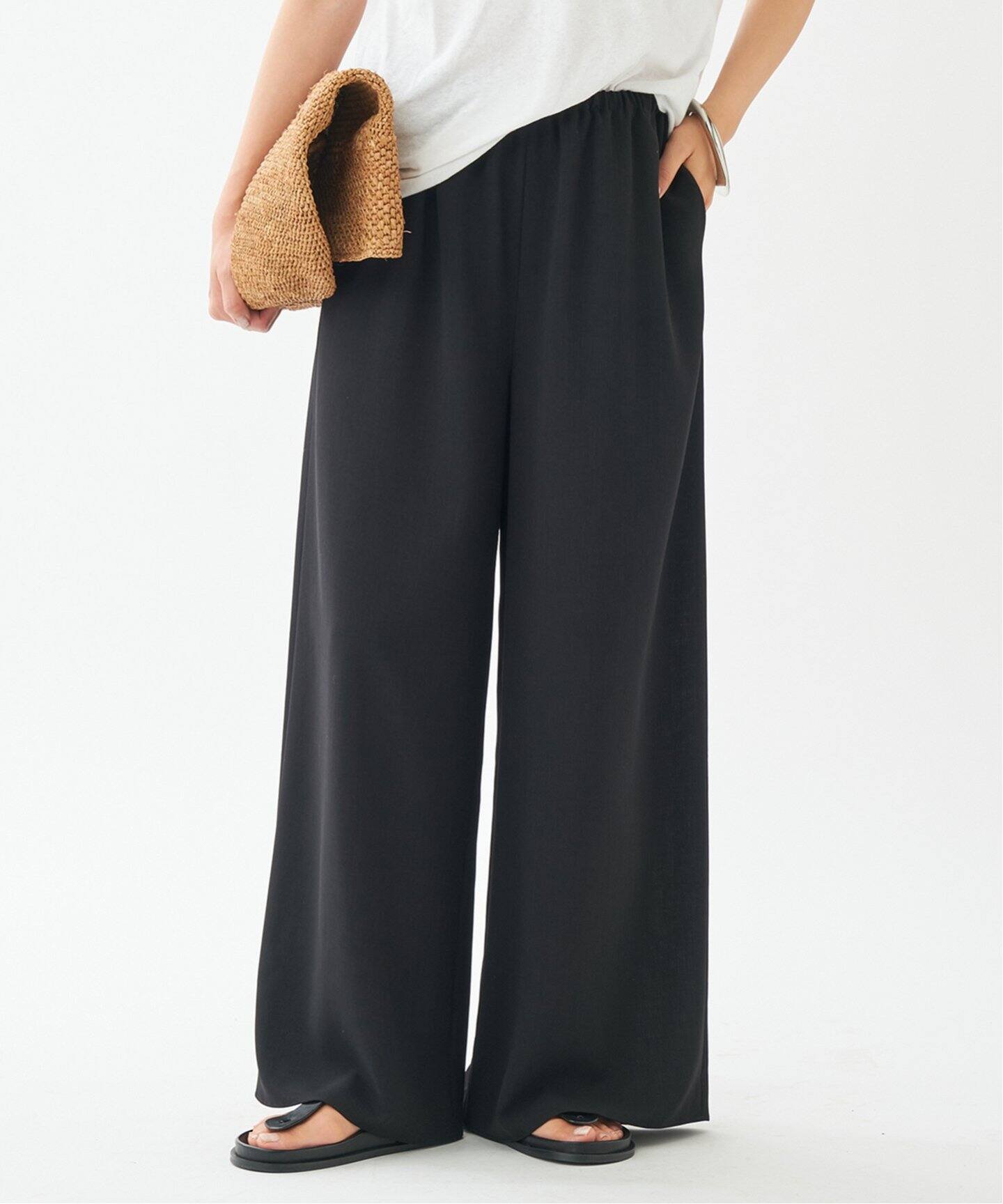 WEB限定追加》Dry Twill Relax パンツ2（スラックス）｜Plage  