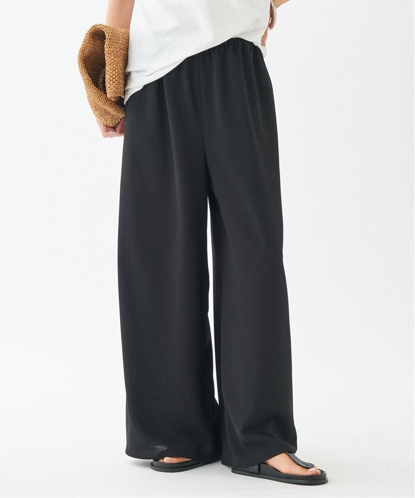 WEB限定追加》Dry Twill Relax パンツ2（スラックス）｜Plage  