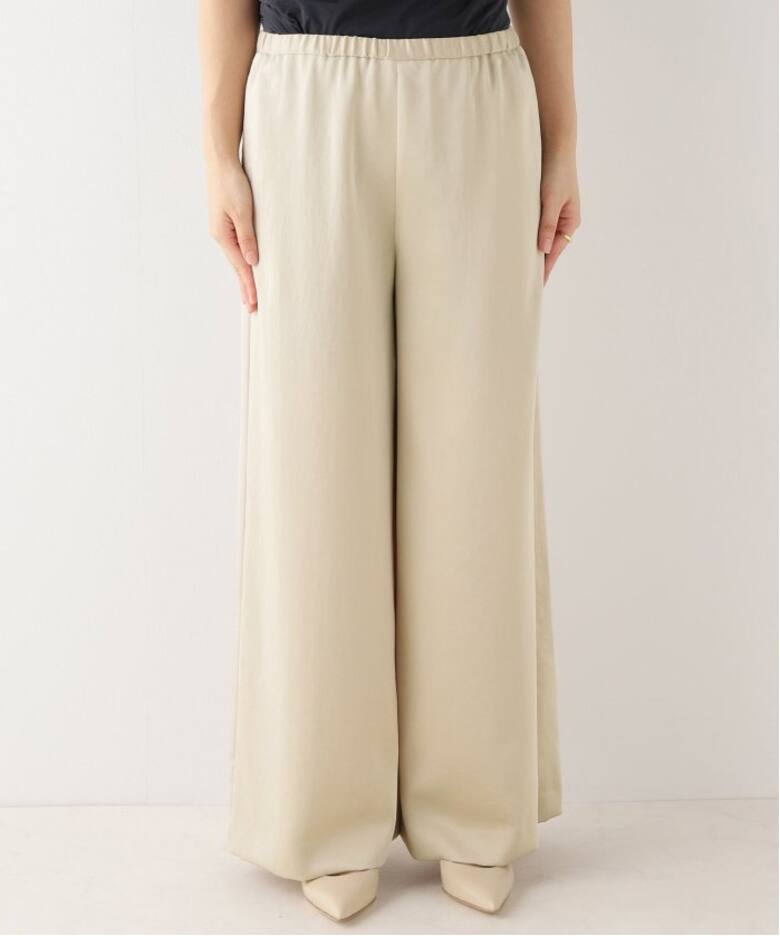 Satin Relax Wide パンツ（その他パンツ）｜Plage（プラージュ）の通販  