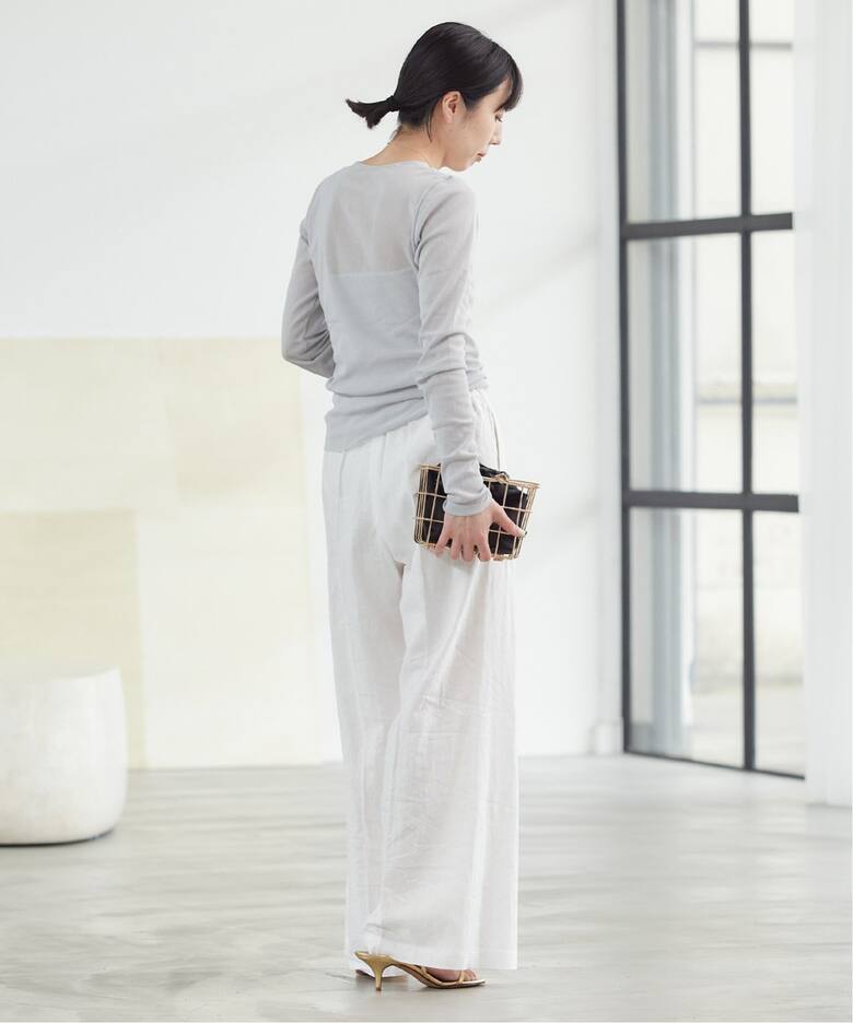 Linen Relax Wide パンツ（その他パンツ）｜Plage（プラージュ）の通販  