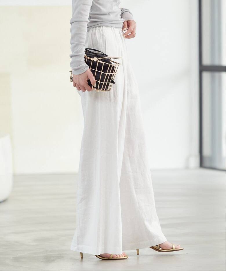 Linen Relax Wide パンツ（その他パンツ）｜Plage（プラージュ）の通販  