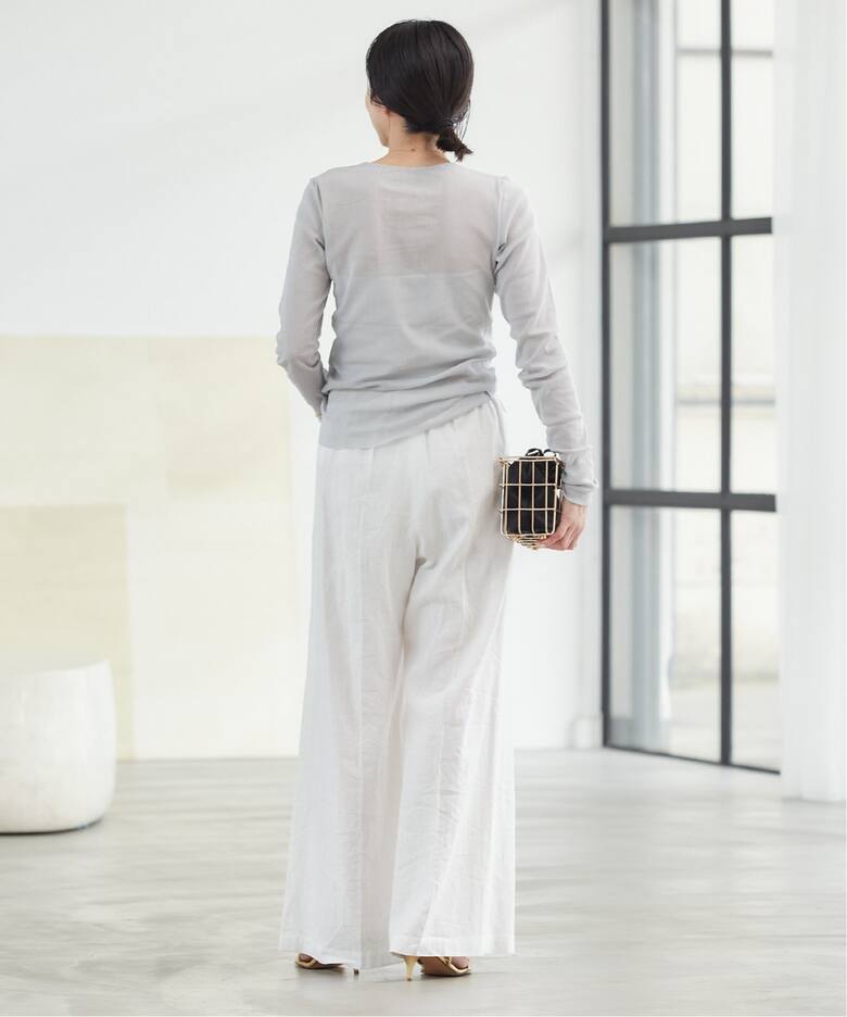 Linen Relax Wide パンツ（その他パンツ）｜Plage（プラージュ）の通販  