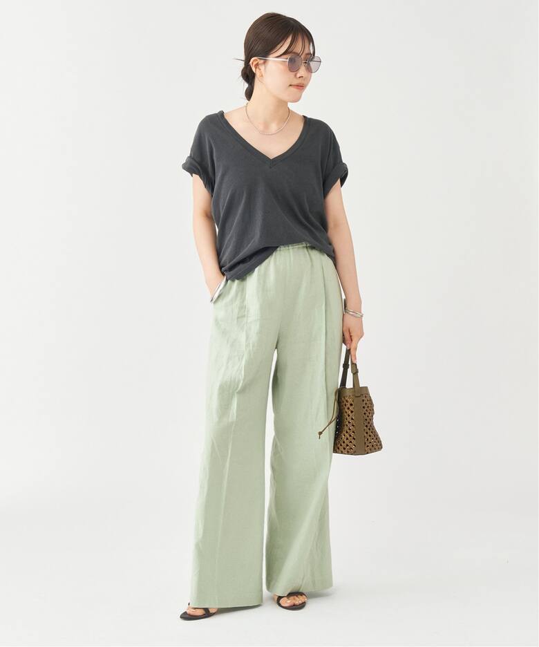 Linen Relax Wide パンツ（その他パンツ）｜Plage（プラージュ）の通販 
