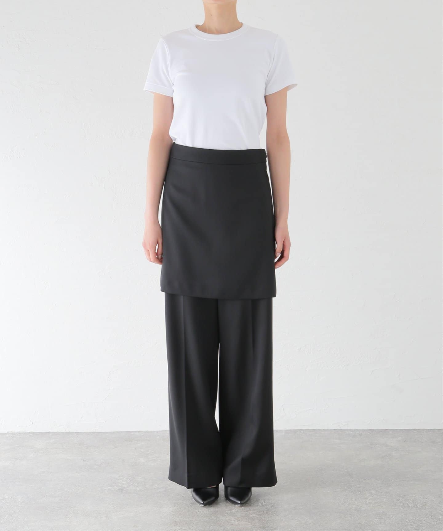 【美品】RIAM PLAGE リアム プラージュ パンツ ブラック　サイズ36 RIAM Layered パンツ（スラックス）｜Plage（プラージュ）の通販