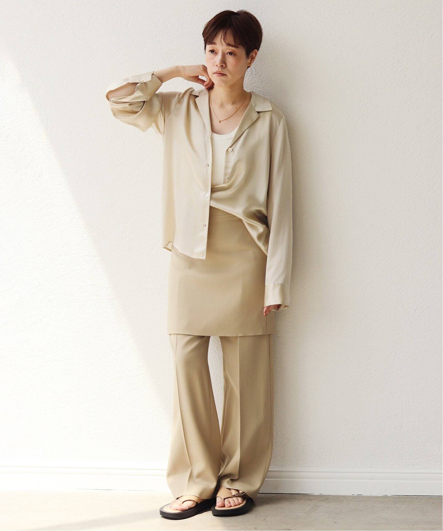 RIAM Layered パンツ（スラックス）｜Plage（プラージュ）の通販