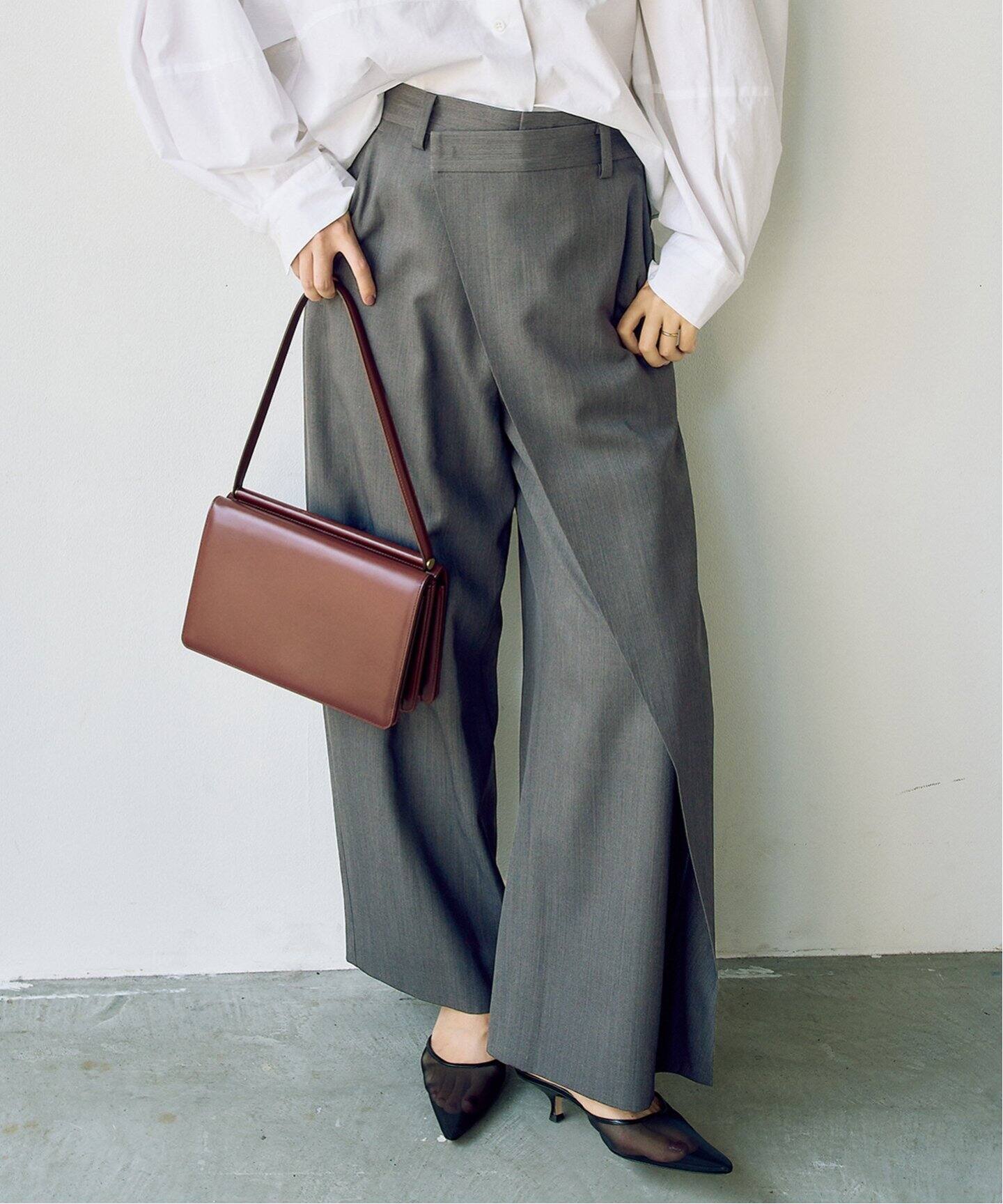 R'IAM エプロンパンツ 38 plage プラージュ