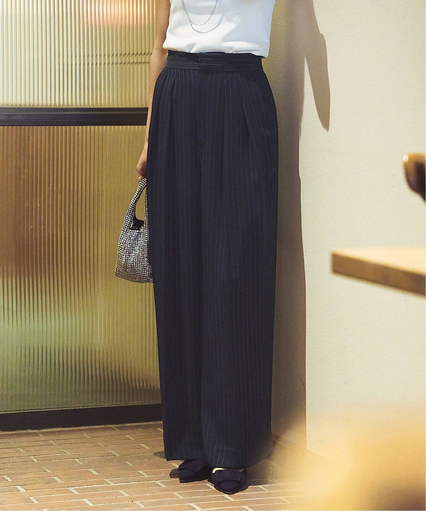 pin stripe スラックス（スラックス）｜Plage（プラージュ）の通販