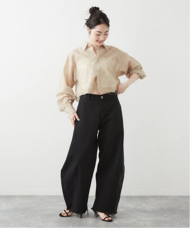 追加》balloon tapered パンツ（デニムパンツ・ジーンズ）｜Plage 