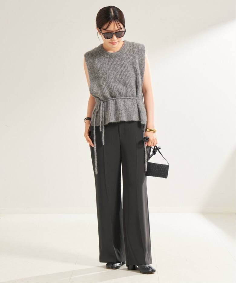 追加》washable straight パンツ（スラックス）｜Plage  