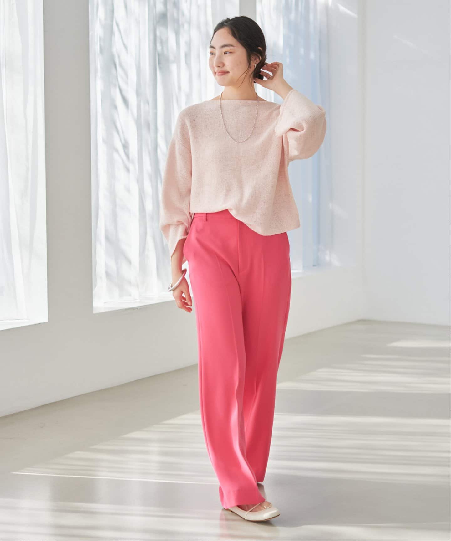 Plage プラージュ◆新品同様 washable straight パンツ 追加》washable straight パンツ（スラックス）｜Plage