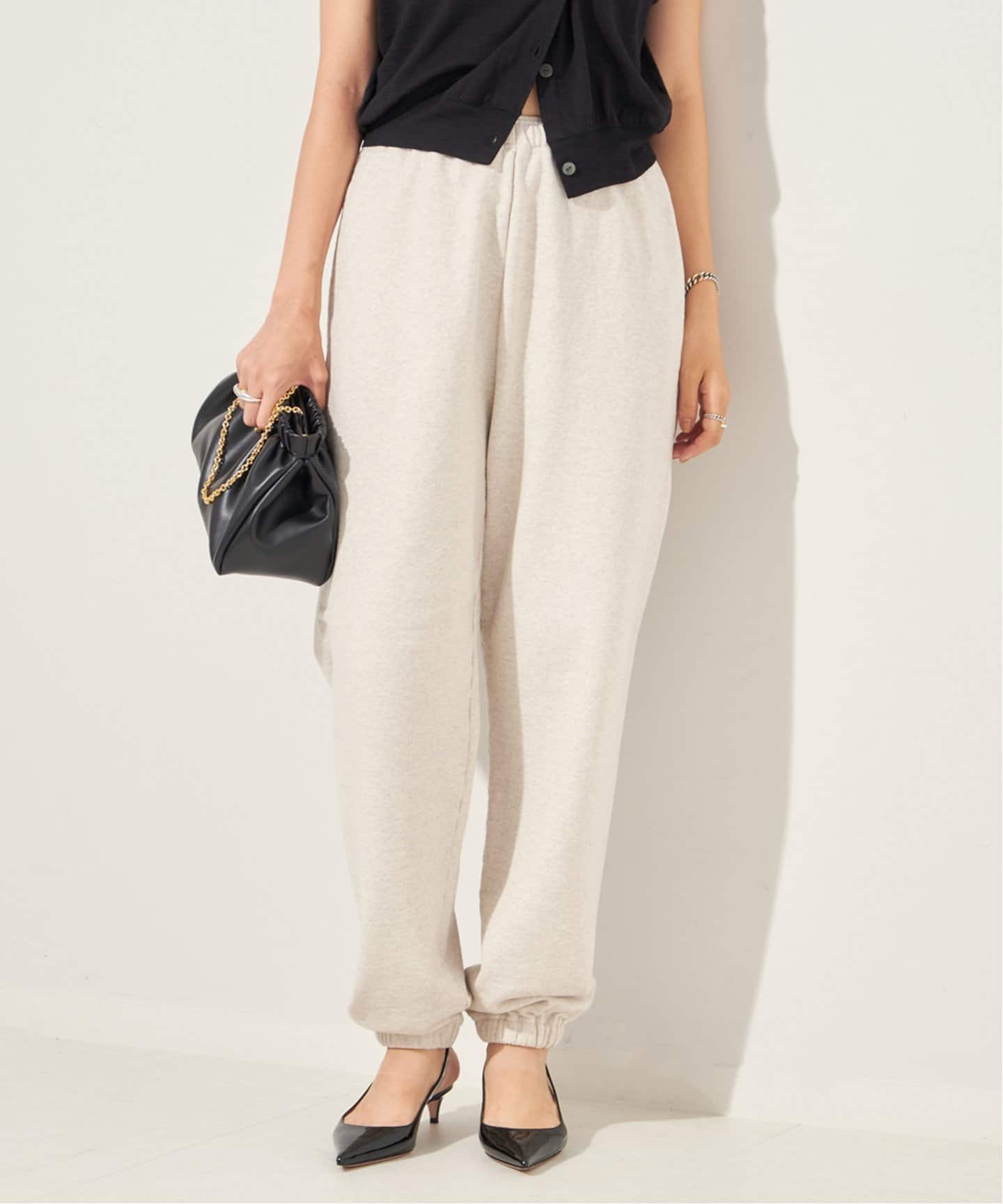 Plage プラージュ　minimalスウェット　ベージュ plage（プラージュ）の「minimal スウェット（Tシャツ